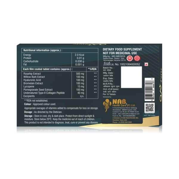 Oa forte 10 Tablets - Image 2